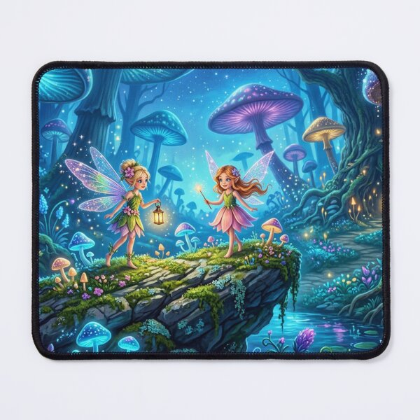 Item preview, Fairies in the Enchanted Forest designed and sold by Sigtrix.