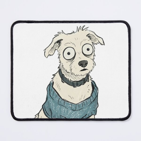 Item preview, Scruffy Terrier Dog in a Blue Sweater designed and sold by Flying Doggo.