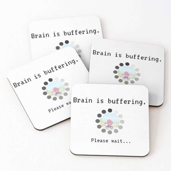 Item preview, Introwertyk - Brain is buffering please wait designed and sold by Creativity not found.