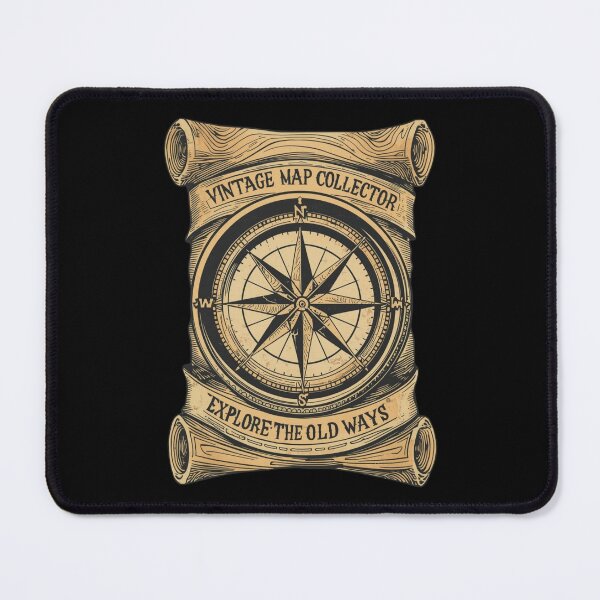 Item preview, Vintage Map Collector – Old World Explorer designed and sold by KapiPrint.