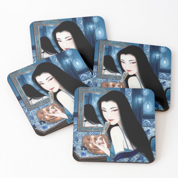 Item preview, Lady in Blue designed and sold by GlitchGrind.