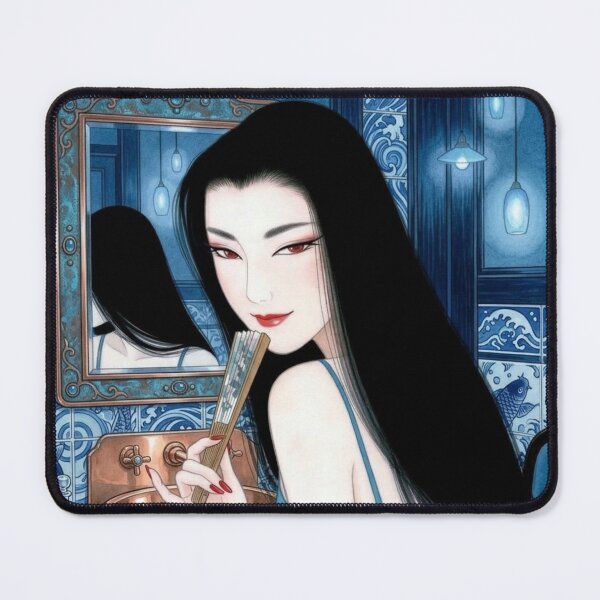 Item preview, Lady in Blue designed and sold by GlitchGrind.