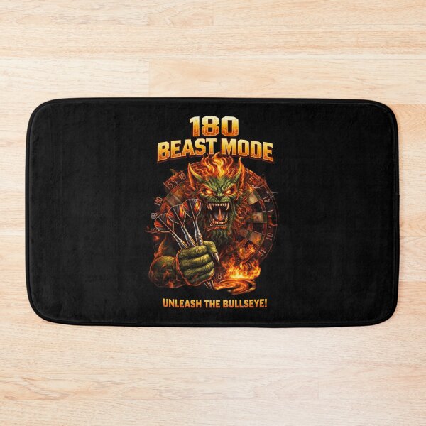 Item preview, 180 Beast Mode Dart Shirt – Fire Dartboard Design – Darts Player Gift designed and sold by Tropivaro.