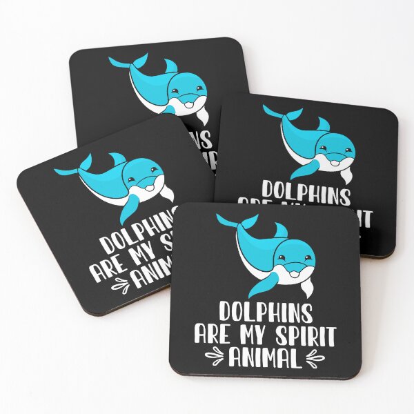 Item preview, Dolphins Are My Spirit Animal designed and sold by GabbyKash.