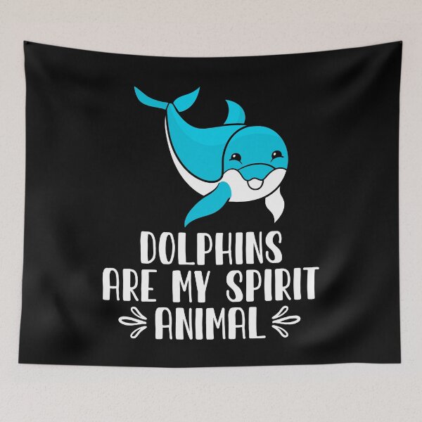 Item preview, Dolphins Are My Spirit Animal designed and sold by GabbyKash.