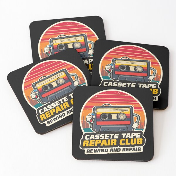 Item preview, Cassette Tape Repair Club – Analog Sound Lovers designed and sold by KapiPrint.