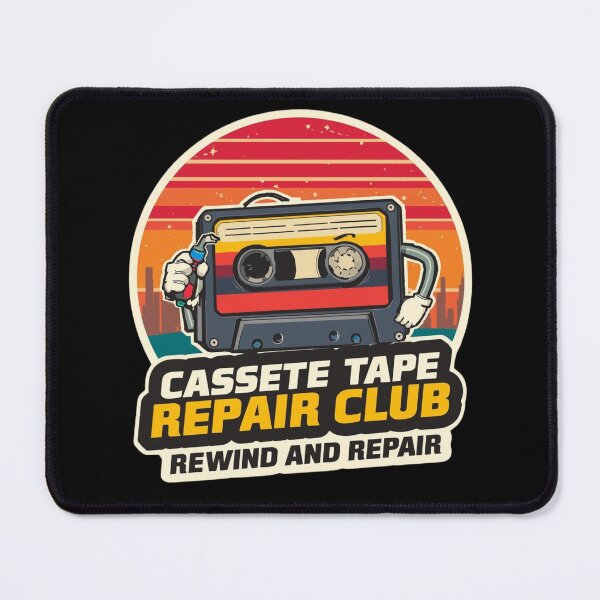 Item preview, Cassette Tape Repair Club – Analog Sound Lovers designed and sold by KapiPrint.