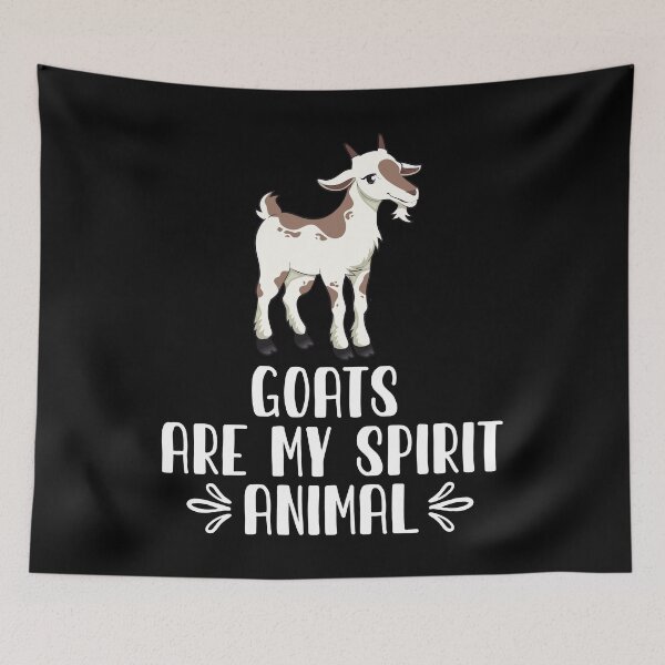 Item preview, Goats Are My Spirit Animal designed and sold by GabbyKash.