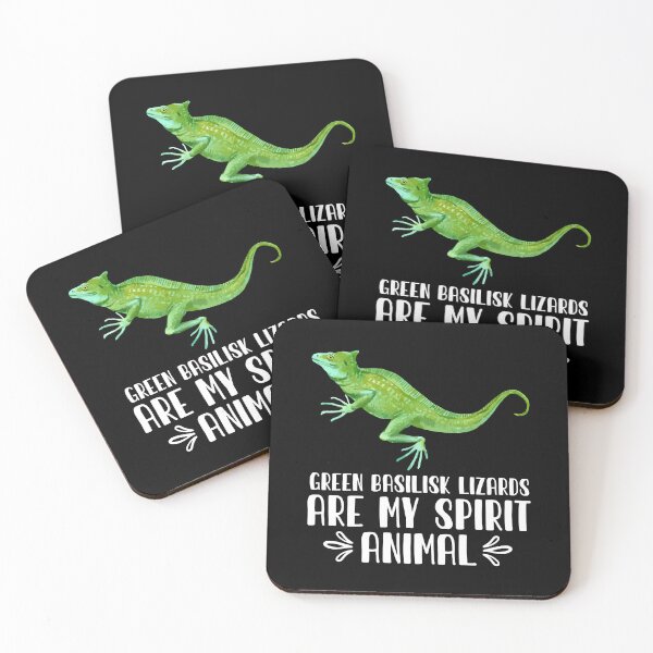 Item preview, Green Basilisk Lizards Are My Spirit Animal designed and sold by GabbyKash.