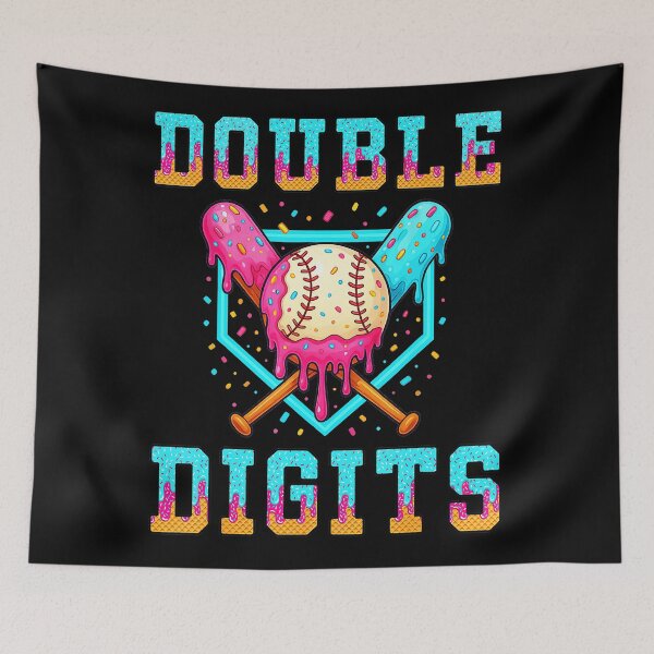 Item preview, Double Digits Baseball Birthday Boy 10th Birthday Drip designed and sold by miaa-artistshop.
