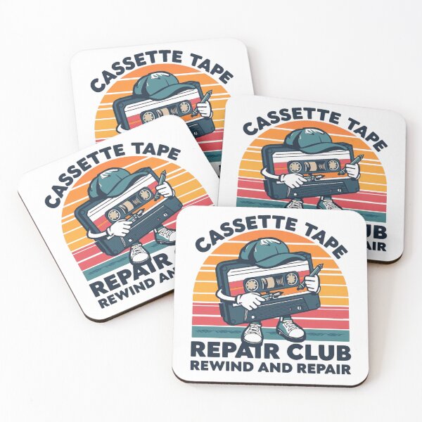 Item preview, Cassette Tape Repair Club – Analog Sound Lovers designed and sold by KapiPrint.