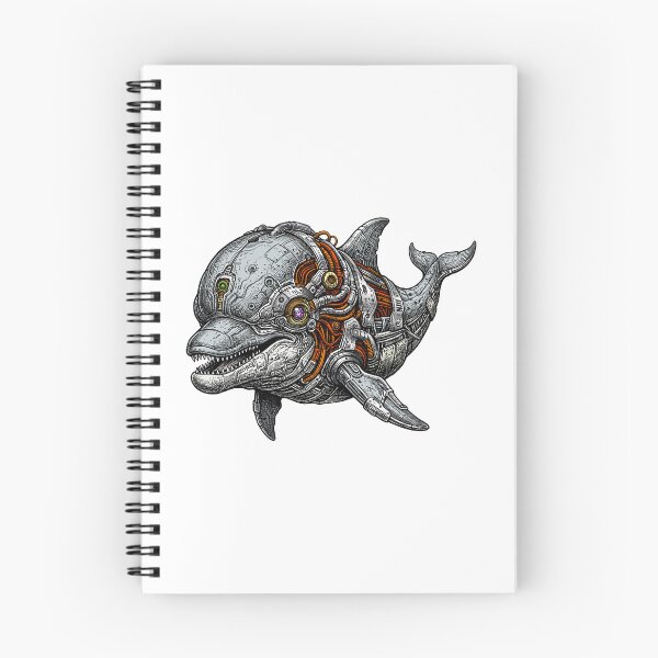 Item preview, The Cybernetic Dolphin designed and sold by krabbaraban.