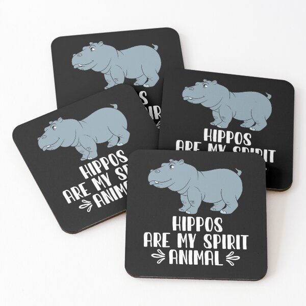 Item preview, Hippos Are My Spirit Animal designed and sold by GabbyKash.