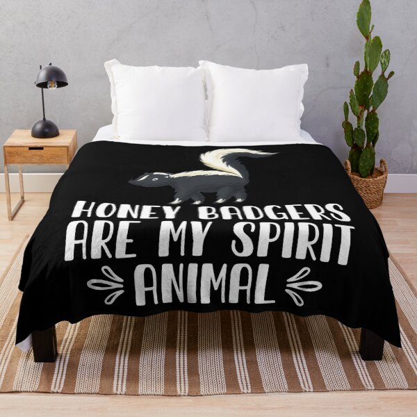 Item preview, Honey Badgers Are My Spirit Animal designed and sold by GabbyKash.