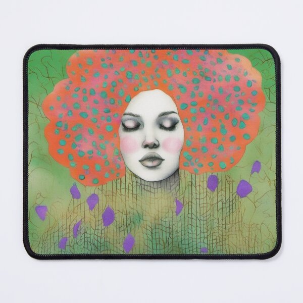 Item preview, Surreal Feminine Portrait designed and sold by SpaceArteSou.