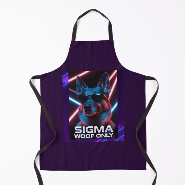 Item preview, Sigma Woof Only: Neon German Shepherd Phonk Aesthetic designed and sold by HALYNA070824.