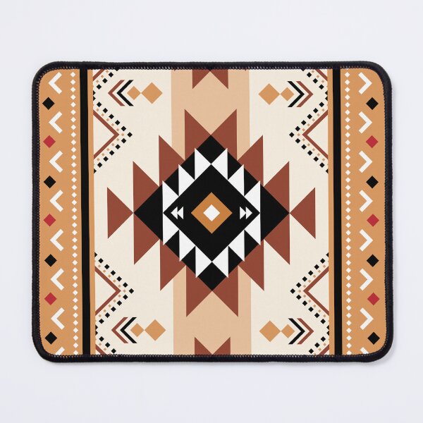 Item preview, Southwestern Aztec Geometric Pattern – Earthy Boho Tribal Design designed and sold by PAWIRADA.