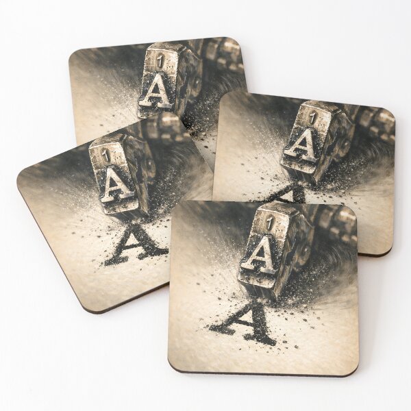 Item preview, The Struck Key Shadow - Typewriter Aesthetic designed and sold by bapupa.