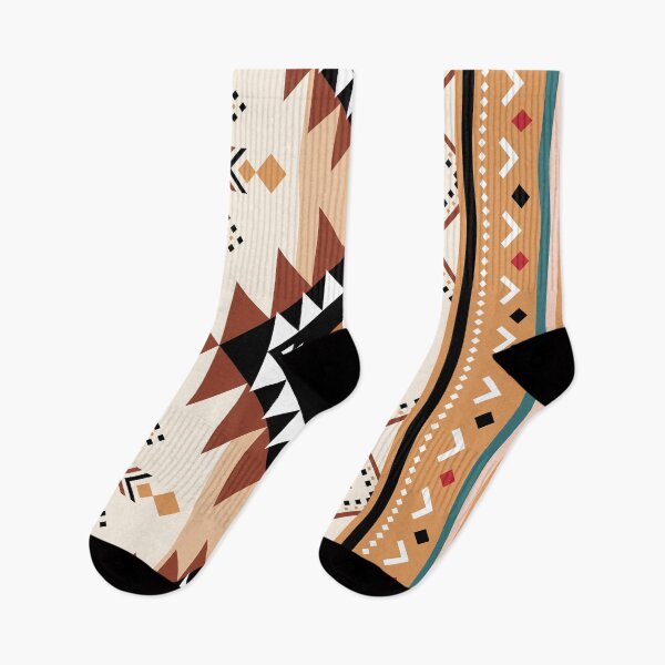 Item preview, Southwestern Aztec Geometric Pattern – Earthy Boho Tribal Design designed and sold by PAWIRADA.