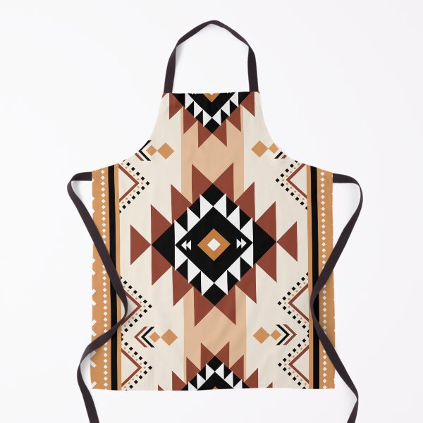 Item preview, Southwestern Aztec Geometric Pattern – Earthy Boho Tribal Design designed and sold by PAWIRADA.
