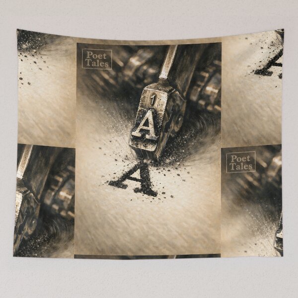 Item preview, The Struck Key Shadow - Typewriter Aesthetic designed and sold by bapupa.