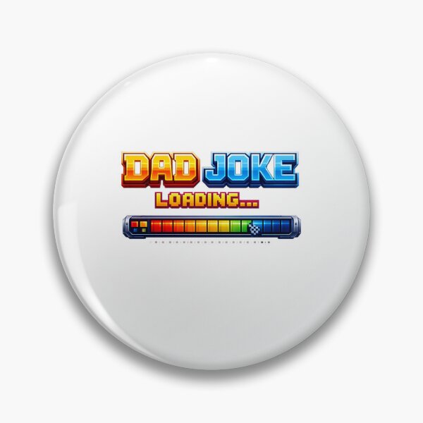 Item preview, Dad Joke Loading - Retro Pixel Art Humor designed and sold by MKreative Studio.