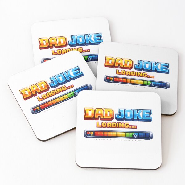 Item preview, Dad Joke Loading - Retro Pixel Art Humor designed and sold by MKreative Studio.