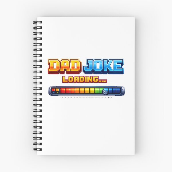 Item preview, Dad Joke Loading - Retro Pixel Art Humor designed and sold by MKreative Studio.