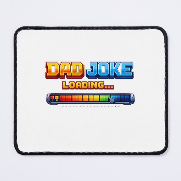 Item preview, Dad Joke Loading - Retro Pixel Art Humor designed and sold by MKreative Studio.