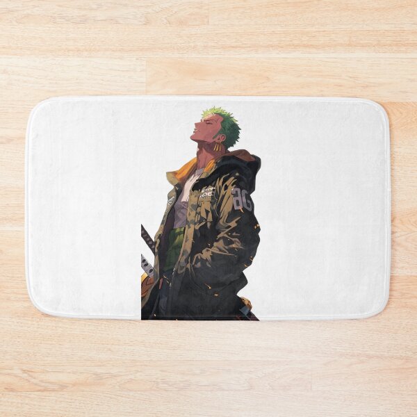 Item preview, Green Haired Anime Swordsman – Three Sword Style Warrior Aesthetic Illustration designed and sold by Dyan4.