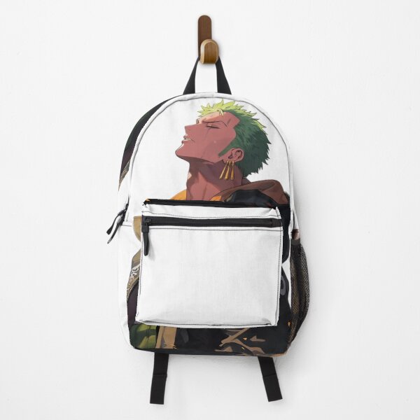 Item preview, Green Haired Anime Swordsman – Three Sword Style Warrior Aesthetic Illustration designed and sold by Dyan4.