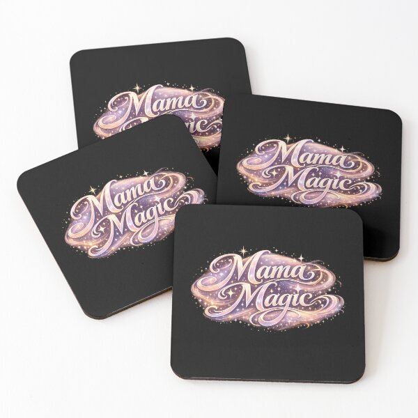 Item preview, Mama Magic - Fantasy Typography with Sparkles designed and sold by MKreative Studio.