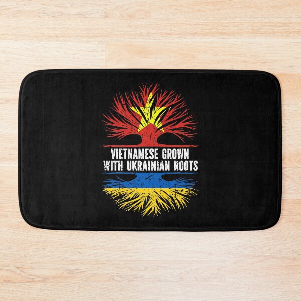 Item preview, Vietnamese Grown with Ukrainian Roots Flag designed and sold by CosmoKitsch.