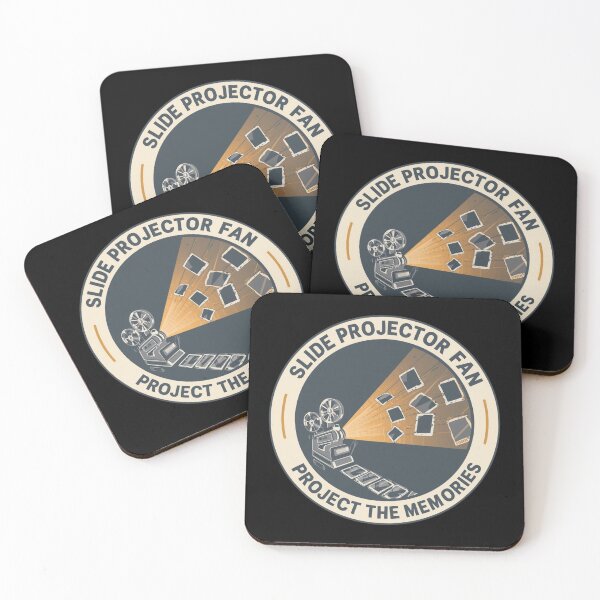 Item preview, Slide Projector Fan – Retro Photo Nights designed and sold by KapiPrint.
