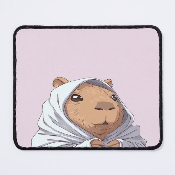Item preview, Cute Capybara in Hoodie Cozy Animal Lover Design designed and sold by NicolasGlowArt.