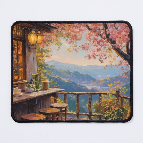 Item preview, Charming Cherry Blossom Cafe designed and sold by Mary Spencer.