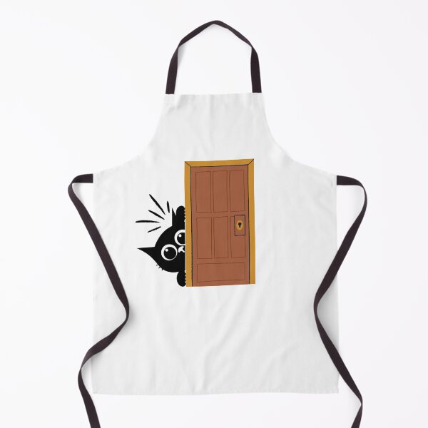 Item preview, Cat behind the door designed and sold by MandySony.