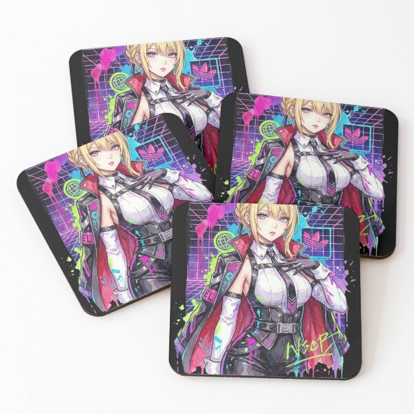 Item preview, Evelyn Chevalier ZZZ Red Burning Tethers Portrait designed and sold by Senpaiwaves.