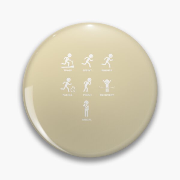 Item preview, Train Sprint Endure Pacing Finish Recovery Medal Runner Marathon Training designed and sold by Bouufarte.