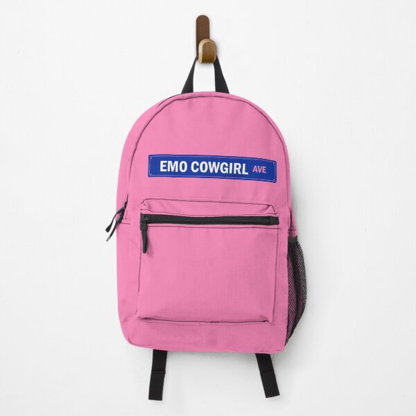 Item preview, Emo Cowgirl Avenue. Blue And Pink Gothic. Street Sign. designed and sold by CoCoArt-Ua.