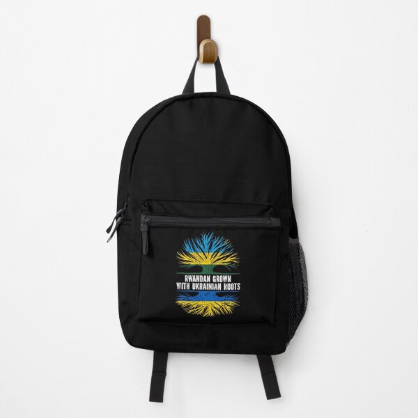 Item preview, Rwandan Grown with Ukrainian Roots Flag designed and sold by CosmoKitsch.
