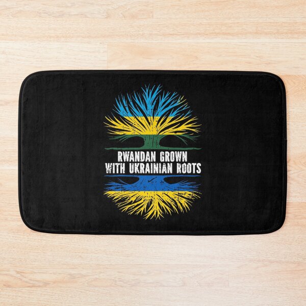 Item preview, Rwandan Grown with Ukrainian Roots Flag designed and sold by CosmoKitsch.