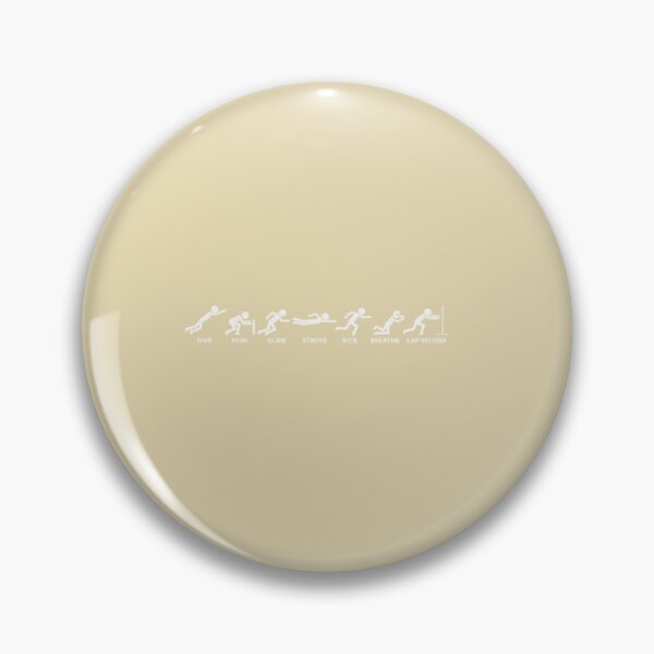 Item preview, Dive Push Glide Stroke Kick Breathe Lap Record Swimmer Swimming Coach designed and sold by Bouufarte.
