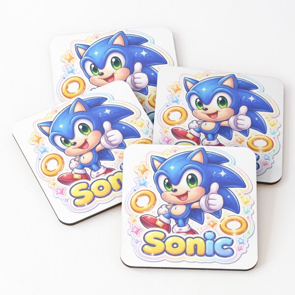 Item preview, Cute Blue Hedgehog Sonic Gaming Art designed and sold by Super beautiful art.