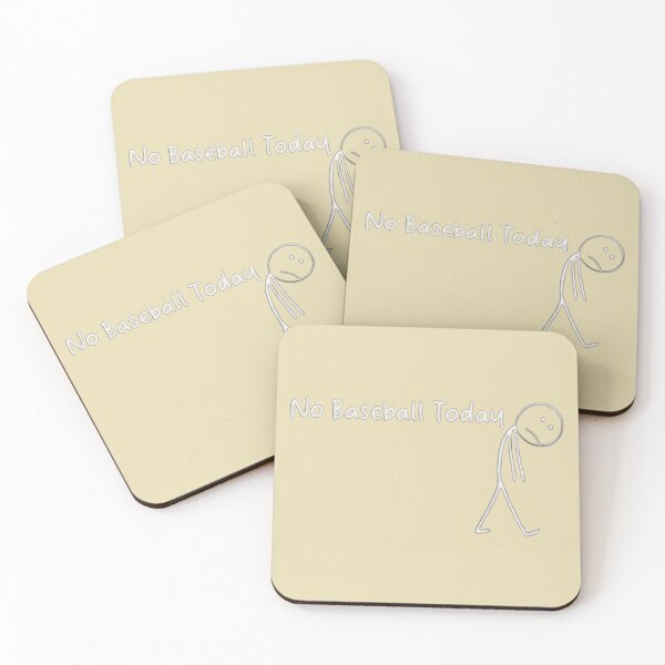 Item preview, No Baseball Today Baseball Fan Player Sports Lover designed and sold by Bouufarte.