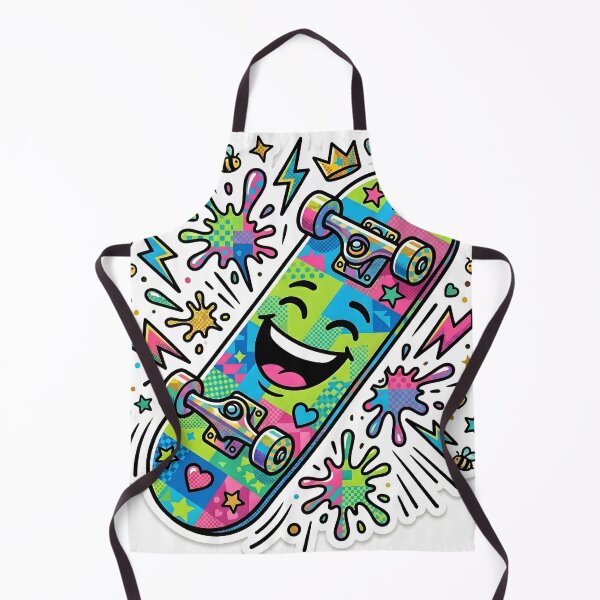 Item preview, Skateboard Pop Art Bold Colorful Skate Culture Sticker designed and sold by Poppy Volt.