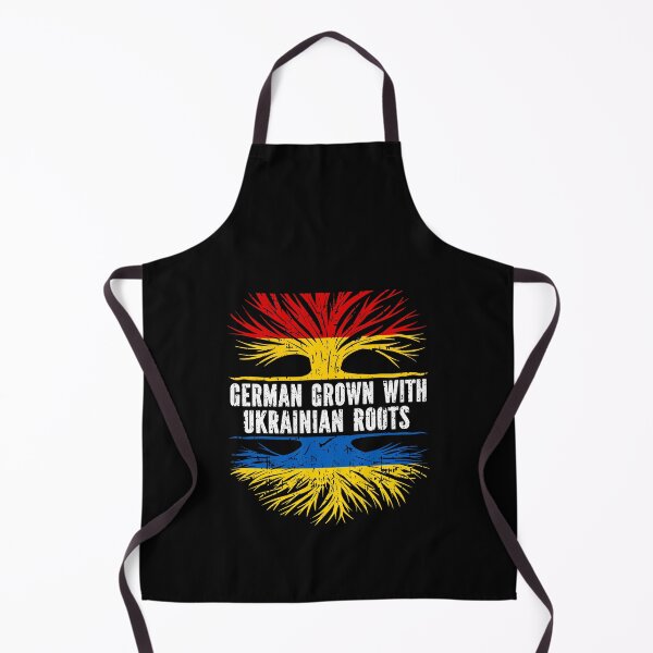 Item preview, German Grown with Ukrainian Roots Flag designed and sold by CosmoKitsch.