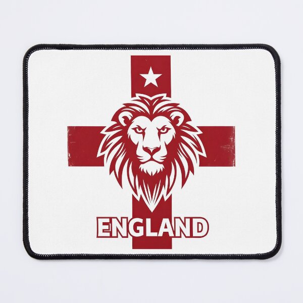 Item preview, England Patriotic Lion Crest | St George Cross Football designed and sold by dudelinart.