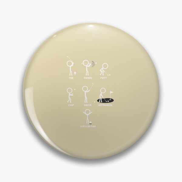 Item preview, Tee Swing Putt Chip Drive Approach Hole-In-One Golf Shots Golfer designed and sold by Bouufarte.
