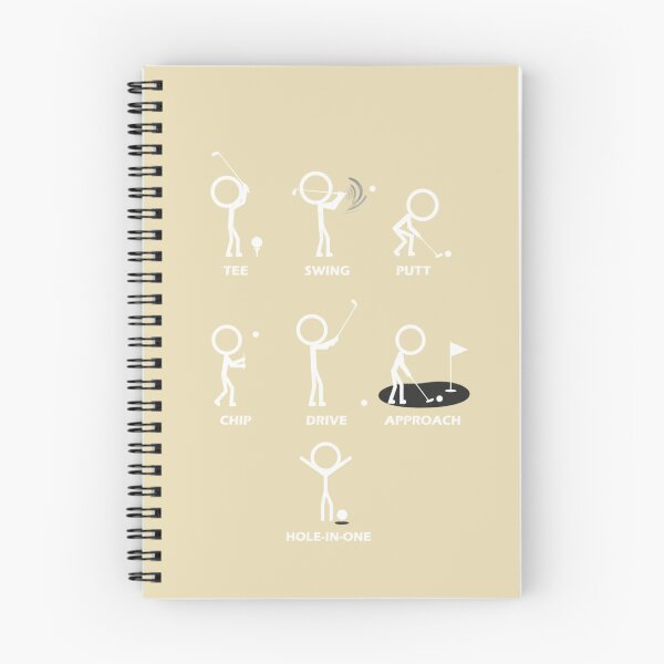 Item preview, Tee Swing Putt Chip Drive Approach Hole-In-One Golf Shots Golfer designed and sold by Bouufarte.